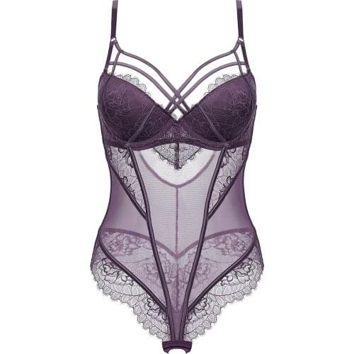 Padded Bra Lingerie Sexy Corset Bustier Women Underwear Elasticity Transparent Straps Corset Waist Trainer Sleepwear Black White