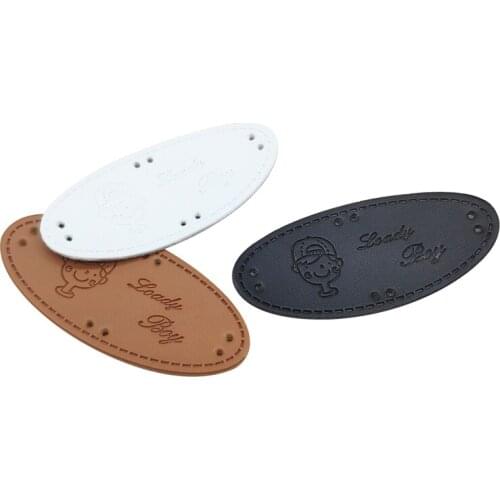 Clothing Leather Labels For Lovely Boy Backpack Jeans ChildrenS Clothes Label Handmde Leather Tag For Hand Made Leather Tags