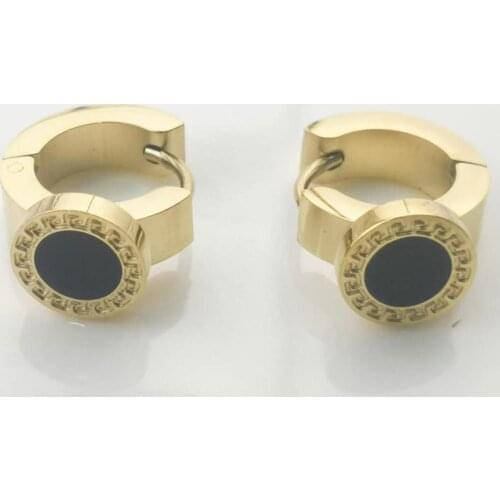 Classic Korean earring stainless steel women