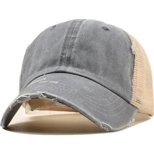 Fashion sports and leisure baseball cap hip-hop outdoor solid color snapback hat unisex adjustable sunshade sports dad hat