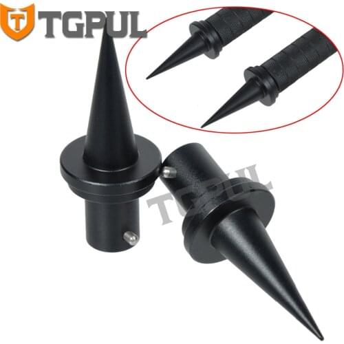 TGPUL Hunting Bipods Atlas V8 Bipod Spikes Tactical 2pcs Metal Feet Replacement CNC Aluminum Alloy Accessories