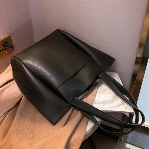 SWDF 2021 Hot Sale Trend Women Handbag Large Capacity Totes For Women High Quality PU Leather Shoulder Bags Ladies Sac A Main