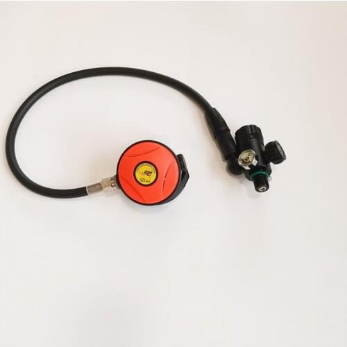 Diving Snorkel Underwater Breathable Oxygen Cylinder Valve Breathing Scuba Valve Aluminum Alloy S400 Snorkeling Dive Equipment