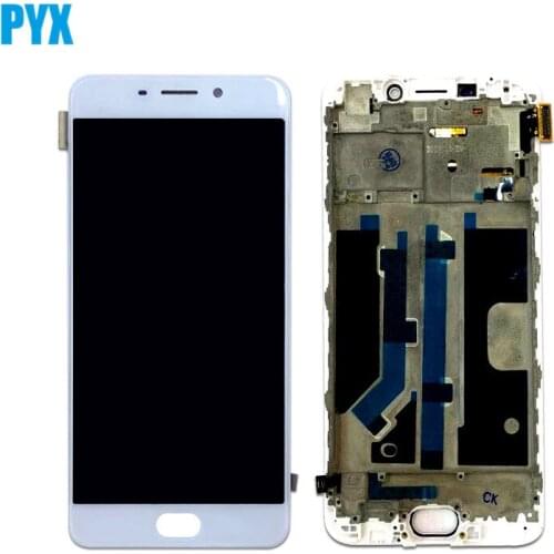 LCD Display With Touch Screen Digitizer Assembly For OPPO R9 With Frame Free Shipping