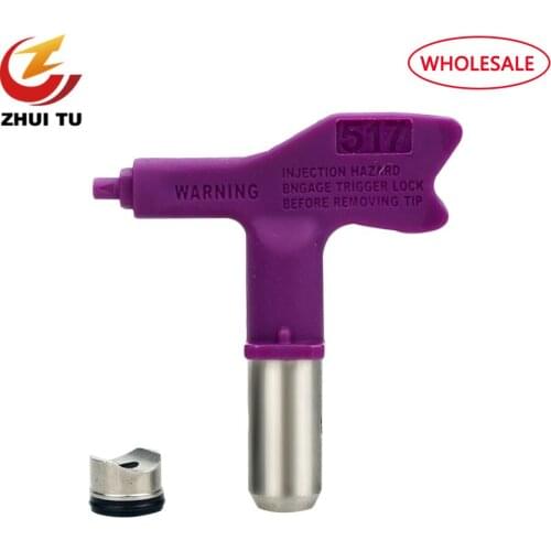 ZHUI TU 513/517 Nozzle High Pressure Airless Sprayer Nozzle Paint Spraying Tool Resistance To High Pressure High Quality