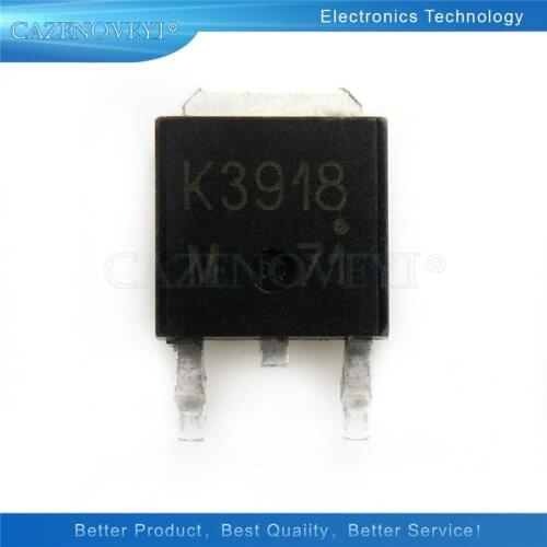 10pcs/lot 2SK3918 SOT252 K3918 SOT TO-252 MOSFET SMD new and original IC In Stock
