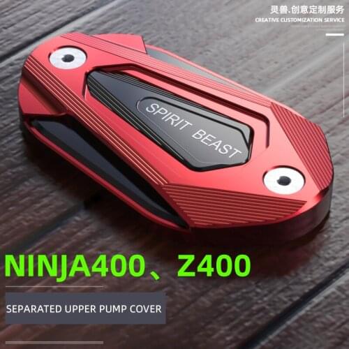 SPIRIT BEAST Ninja 400 Upper Pump Cover Modification Suitable Motorcycle Z400 Disc Brake Pump Cover Front Brake Oil Pot Cover