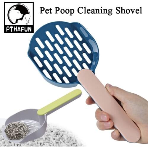 PTHAFUN Cat Litter Shovel Pet Cleaning Tool Cat Litter Cleaning Hourglass Scoop Dog And Cat Excrement Cleaning Supplies