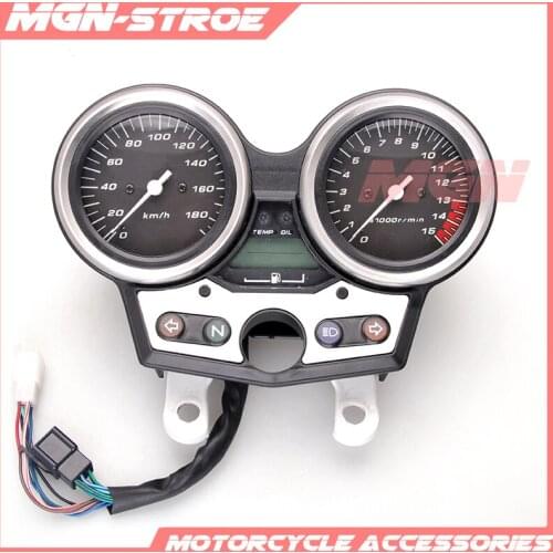 Motorcycle Speedometer Tachometer Odometer Display Gauges For CB400 VTEC I 1999 2000 2001