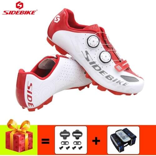 SIDEBIKE cycling sneakers men mountain bike shoes breathable self-locking Non-slip Wear-resistant Athletic riding bicycle shoes