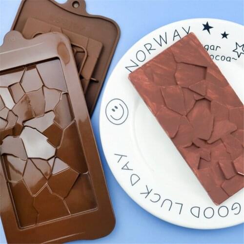 New Silicone Chocolate Mold Chocolate Baking Tools Non-Stick Silicone Cake Mould Jelly Candy 3D DIY Molds Kitchen Accessories