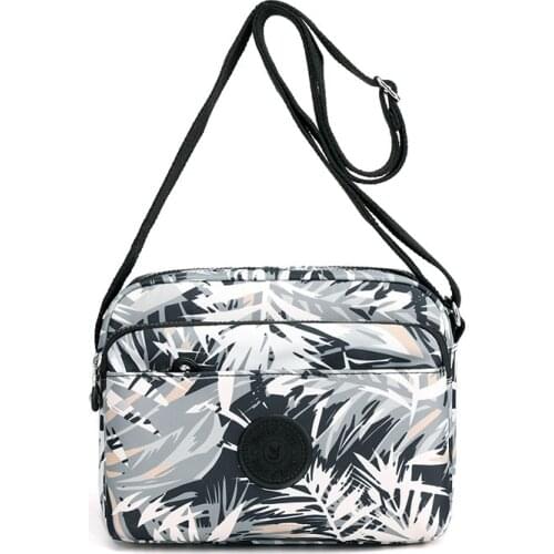 2021 New 8 Colors Floral womens shoulder bag Nylon cheap womens bags High quality Cross woman bag Trend Small Ladies hand bag