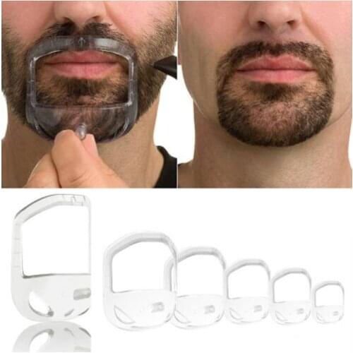 Beard Shaping Tool Template Double Sided Beard Comb New Hot Sale Shaving & Hair Removal Razor Tool for Men Free Ship