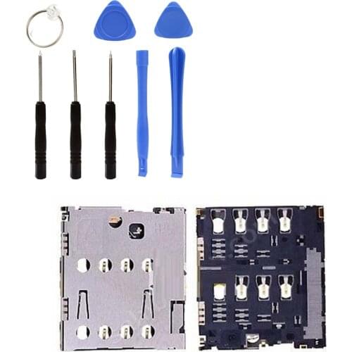 SIM Card Connector sim Socket Holder SIM Card Slot Socket Repair Kit Gift FOR Asus Zenfone 4 A400CG