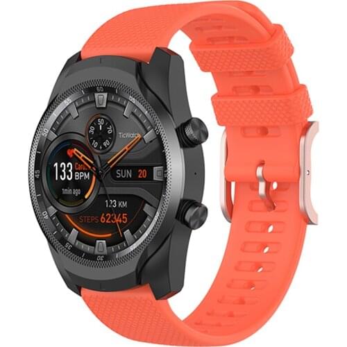 22MM Watch Strap Wrist Band for Ticwatch Pro/Ticwatch Pro2020/Ticwatch GTX Smart Watch