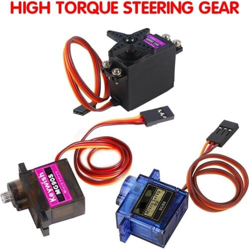 Keywish High Torque Steering Gear MG996R MG90S SG90