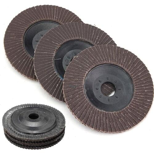 10Pc100mm Flap Sanding Disc 120/240/320 Grit Angle Grinder Polishing Wheel Ideal for Use On Wood Metal And Plastic Sanding Disc