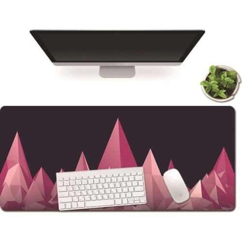 Nordic Geometric Mouse Pad Large Laptop Mouse Mat Waterproof Gaming Writing Desk Mats for Office Home PC Computer Keyboard