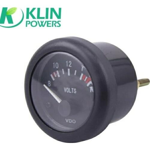 VDO Voltage Gauge 12 V/24 V Optional
