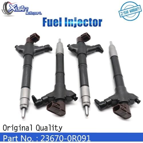 XUAN High Quality Diesel Common Rail Fuel Injector for TOYOTA RAV4 2AD-FTV AVENSIS III LEXUS IS200 23670-26060 295900-0170