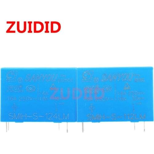 SMIH-S-124LM RMIH-SS-124DMF 24VDC 16A 4PINS Relay SMIH-S-112LM 12VDC