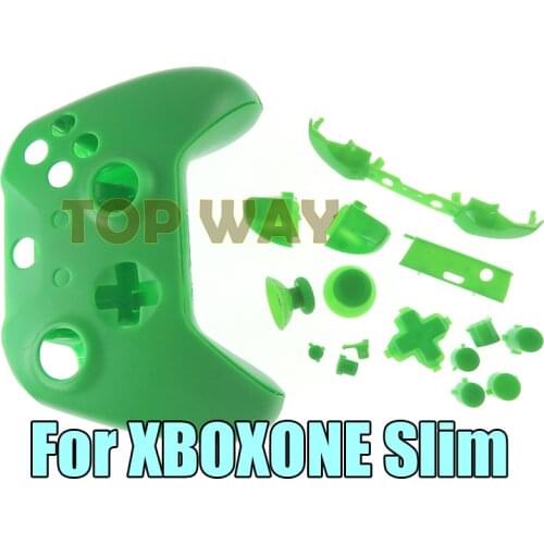 15Sets For Microsoft Xbox One Slim Cases Custom Multicolor Replacement Housing Shell Case Full Set For XboxOne S Controllers