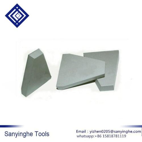 Free shipping 15 pcs/lots C435 YG6/YG8/YT5/YW1 CNC inserts for making grooving tools for machining wheels of triangulaf belts