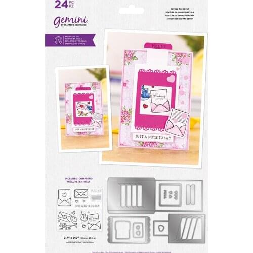 AliliArts Reveal The Setup Metal Cutting Dies and stamp Scrapbook paper craft knife mould blade punch stencils dies 2021