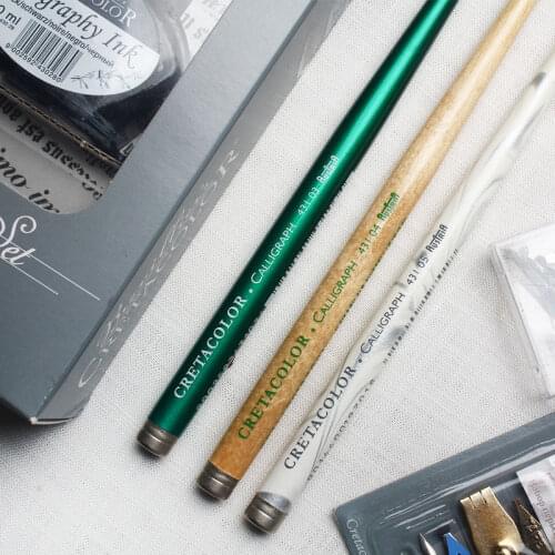 Austria imported CRETACOLOR Kata dip pen calligraphy art word pen drawing robot tip ink set