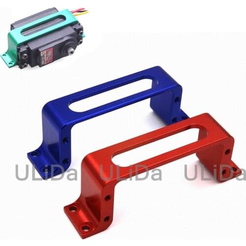 CNC Aluminum Standard Servo Medium Rudder Mounting Bracket holder For RC Boat Car UAV Drone Quadcopte
