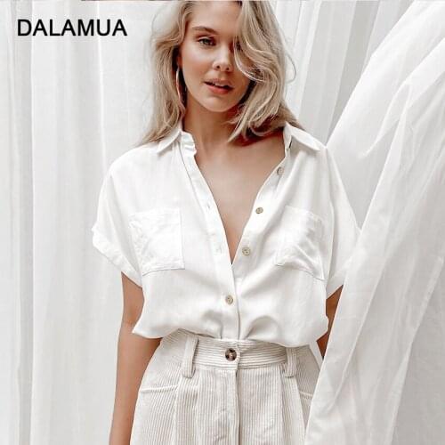 DALAMUA Yellow Blouses