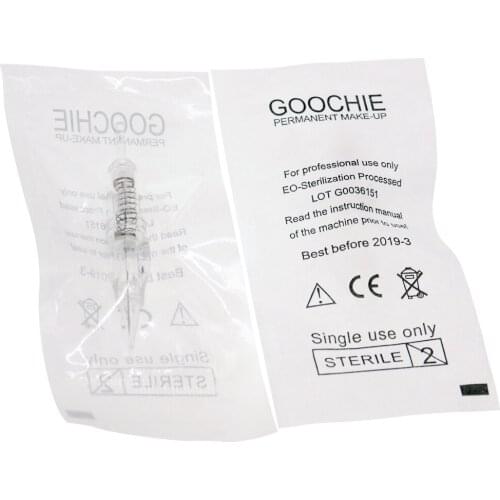 PMU Tattoo Pen Needle Cartidge Goochie R1 R3 R5 F5 Permanent Makeup Machine Needles