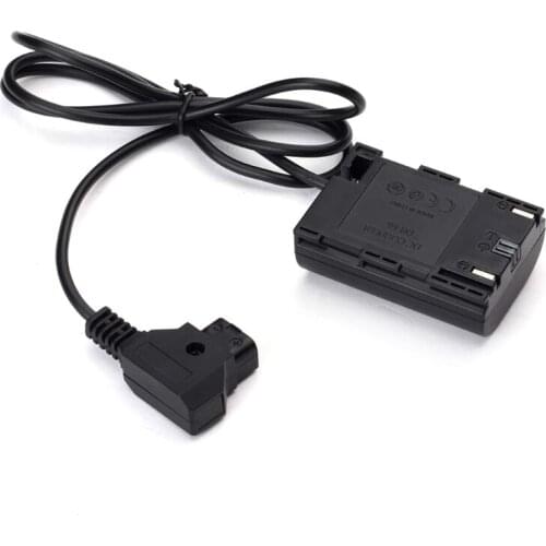 D-Tap To Lp-E6 Dummy Battery Power Supply for -Canon 5D Ii/Iii/Iv 5Dsr 6D 6Dii 270B