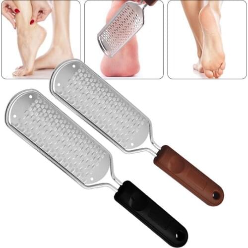 Stainless Steel Wear-resisting Callus Remover Foot File Scraper Portable Multifunctional Foot File Foot Care Tools for home