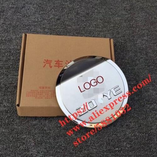 Stainless steel fuel tank cover fit for Zotye T600 protective refit decorative stickers