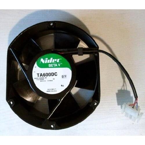 Nidec TA600DC A34438-59 DC 24V 1.4Amp 127*151*51MM 3 line UPS uninterrupted power supply cooling fan