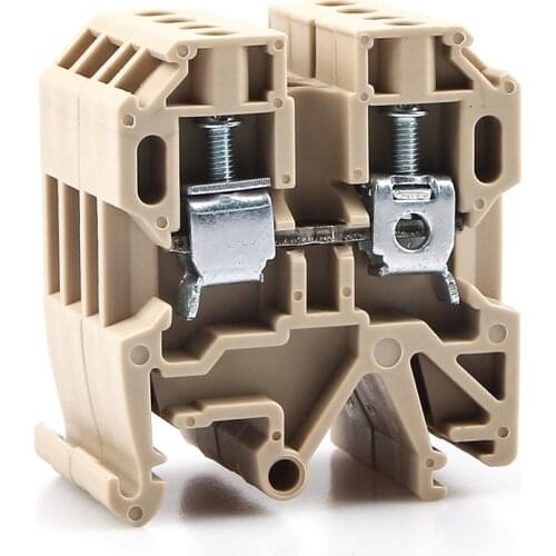 Wire Conductor10Pcs SAK-4EN Weidmuller Connector Screw Connection Din Rail Terminal Blocks SAK4EN