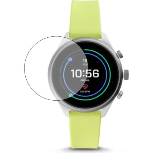 Tempered Glass Clear Protective Film Protection For Fossil Sport Watch 41mm 43mm Case Smartwatch Display Screen Protector Cover