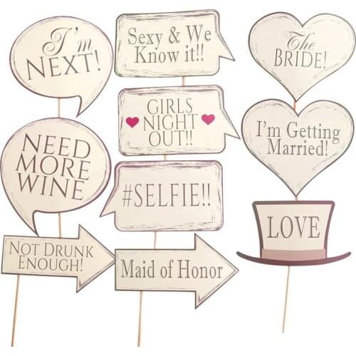 Wedding Photo Booth Props Mr Mrs Hanging Banner Rustic Wedding Decoration Bridal Shower Bachelorette Party Supplies Photobooth