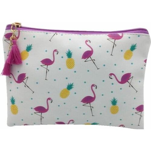 M455 2018 Cartoon Handbag Bag Fashion Bird Flamingo Cloth Bag Student Girl Women Gift Wholesale