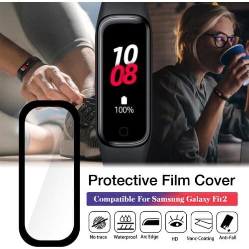 5PCS Smartband Protective Film For Samsung Galaxy Fit 2 SM-R220 Smart Wristband Fit2 R220 Screen Protector Cover