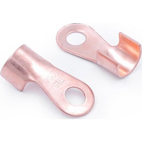 300A/500A Auto Battery Pile Head Clamp Batteries Wiring Nose Clip Terminal Thicken Pure Copper