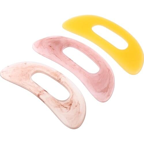 1Pcs Guasha Board Resin Scraper Chinese Gua Sha Acupuncture Pressure SPA Health Care Massage Tool