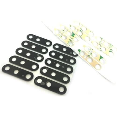 10pcs 3.1 Plus Camera Glass Lens For Nokia 3.1 Plus Rear Bcak Camera Glass Cover With Adhesive Sticker Parts