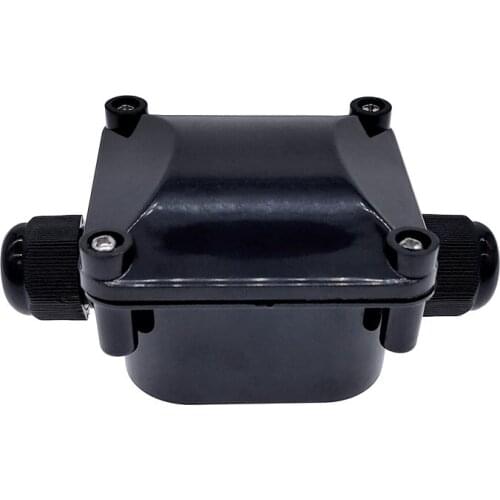 Free shipping 3 Way PG11 Outdoor Waterproof ABS Plastic Gland Electrical Junction Box IP68 electrical cable connector t shape