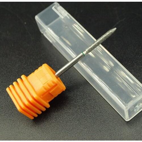 EasyNail~1Pcs Smooth Top Diamond Nail Drill Bit Mill Cutter Nail Files Nail Electric Drill Manicure Device Machine Accessory