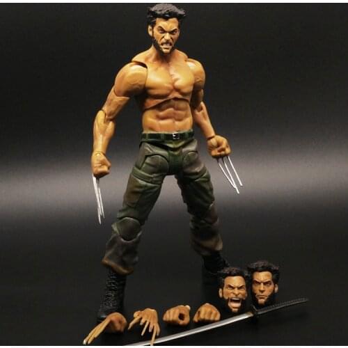 X-Men Wolverine James Howlett Joints Movable Luxury Version Figure Model Ornaments Toys Children Gifts