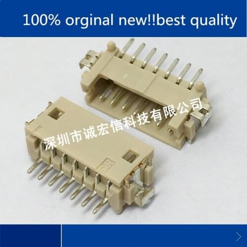 10pcs 100% new and orginal real stock DF13-7P-1.25H(21) 1.25MM 7P horizontal sticker connector socket