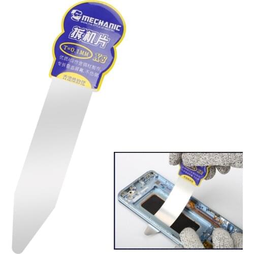 MECHANIC X8 High Toughness Alloy Steel Professional Disassembly Curved Screen Pry Opening Tools For Phone Repair Split Slice