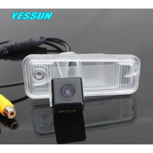 Auto Rear View Back Up Reverse Parking Camera For KIA Rondo RP 2013 2014 2015 2016 Car Alarm Cameras Guiding Line